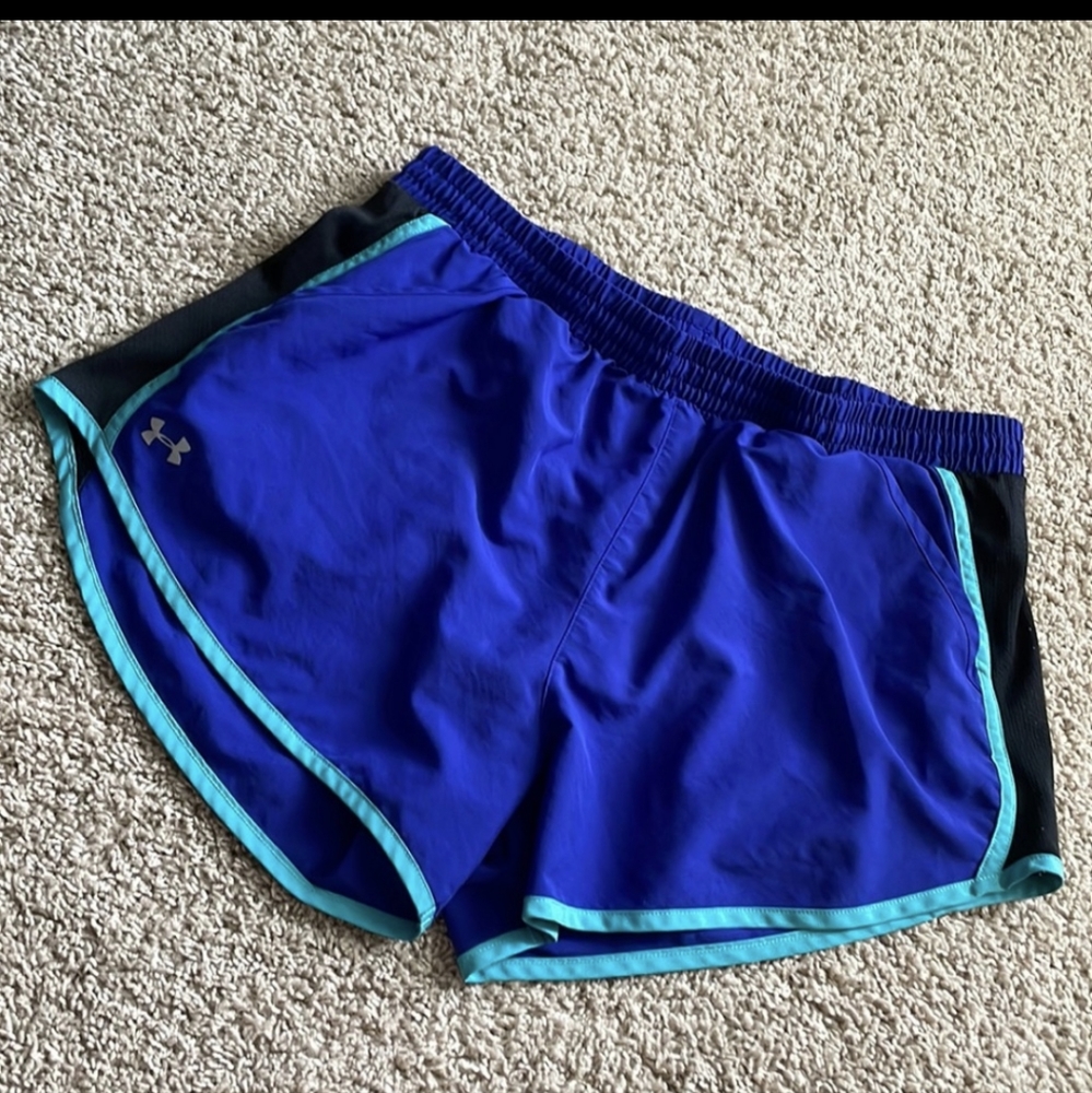 Under Armour Running Shorts Purple Size Large